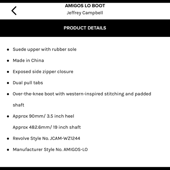 **Brand New** Jeffery Campbell Knee High Tan Suede Heeled Boots - Picture 8 of 9